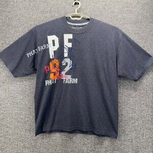 Vintage Phat Farm Mens Graphic T-Shirt XL Y2K Streetwear Urban Hip Hop PF NYC